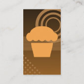 Muffinloyalitätsorangen Treuekarte (Rückseite)