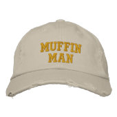 MuffinMan Bestickte Baseballkappe (Vorderseite)