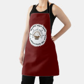 Muffins aus der Oven All-Over-Print-Schürze Schürze (InSitu)