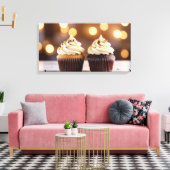 Muffins Leinwanddruck (Insitu (Wohnzimmer))