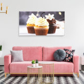 Muffins Leinwanddruck (Insitu (Wohnzimmer))