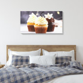 Muffins Leinwanddruck (Insitu (Schlafzimmer))