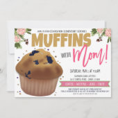 Muffins mit Mama-Einladung Einladung (Vorderseite)