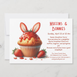 Muffins & Mornings – Osterfrühstücksfeier Einladung