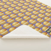 Muffins Muster mit Individuelle Name - Kleine Kuch Sherpadecke (3/4)