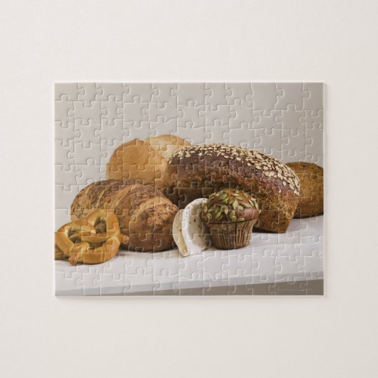 Muffins und Brötchen Puzzle (Horizontal)