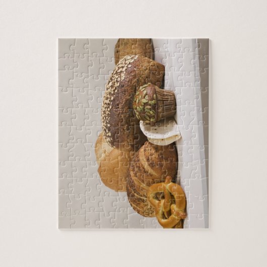 Muffins und Brötchen Puzzle (Vertikal)