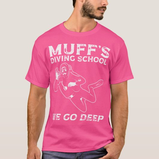 Muffs Diving School T-Shirt (Vorderseite)