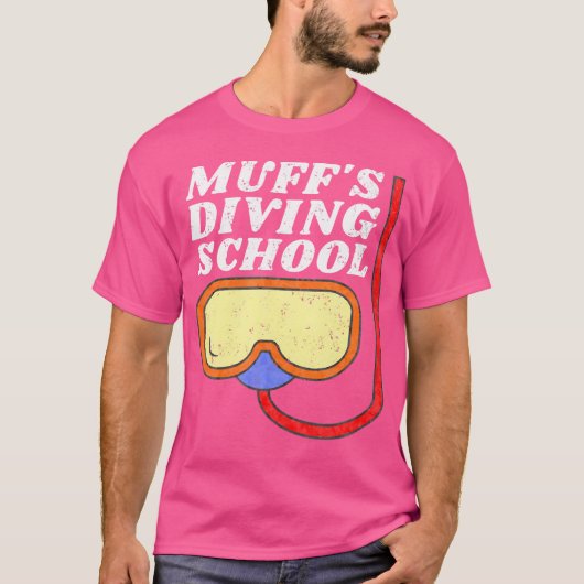 Muffs Diving School T-Shirt (Vorderseite)