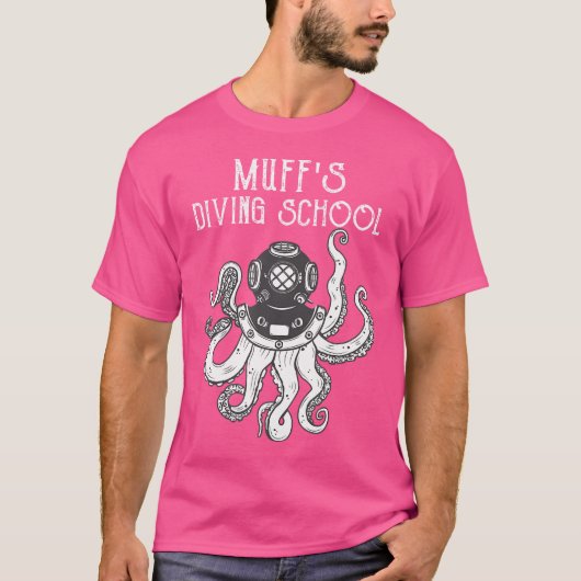 Muffs Diving School T-Shirt (Vorderseite)