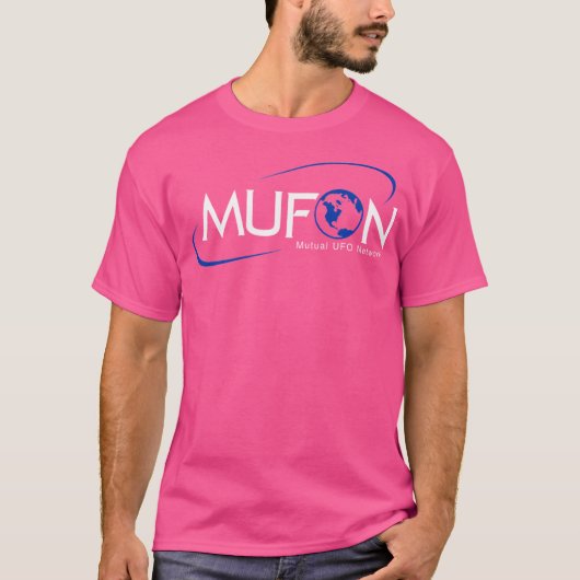 Mufon (Mutual Ufo Network) Design. T-Shirt (Vorderseite)