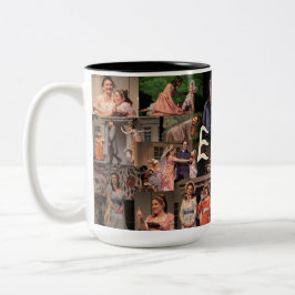 Mug 1 zweifarbige tasse