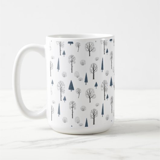 Mug (443 ml) - Winter Pattern Kaffeetasse (Links)