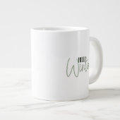 Mug (591 ml) - Hello Winter Jumbo-Tasse (Vorderseite Rechts)