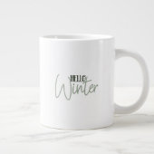 Mug (591 ml) - Hello Winter Jumbo-Tasse (Rechts)