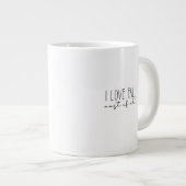 Mug (591 ml) - I Love Fall Most Of All Jumbo-Tasse (Vorderseite Rechts)