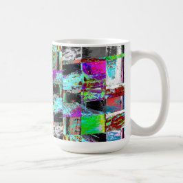 Mug – Abstract Grid Kaffeetasse