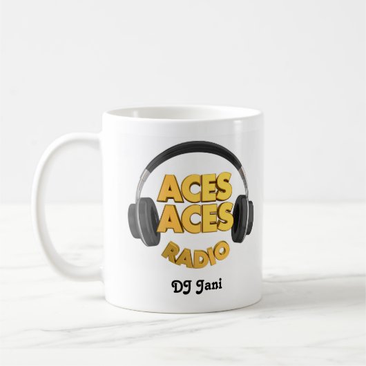 mug Aces logo Jani Kaffeetasse (Links)