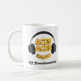 mug Aces logo Moonshinemickey Kaffeetasse