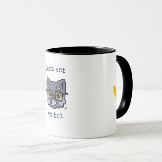 MUG "Alles ist in dir": Das Wesen des Potenzials Tasse (VorderseiteRechts)