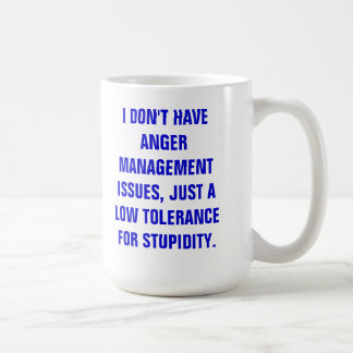 MUG-ANGER MANAGEMENT KAFFEETASSE