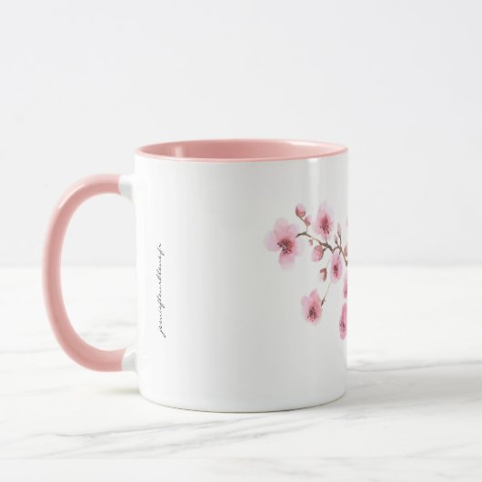 Mug aquarelle tasse (Links)