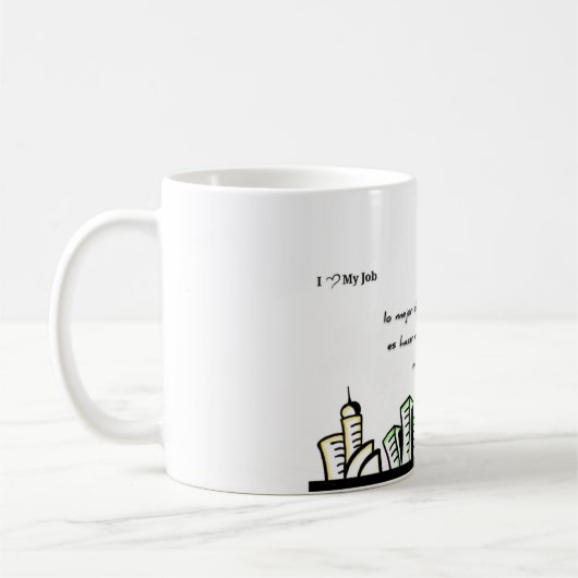 Mug Architekt Kaffeetasse (Links)