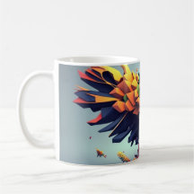 Mug art abstrait Adgle