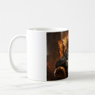 Mug art abstrait Putin Kaffeetasse