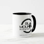 Mug B&W Black Mountain Riders Tasse (VorderseiteRechts)