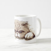 MUG BEAU KATZEN MINOU 01 KAFFEETASSE (VorderseiteRechts)