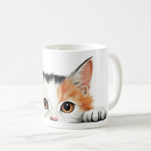 MUG BEAU KATZEN MINOU 04 KAFFEETASSE (VorderseiteRechts)
