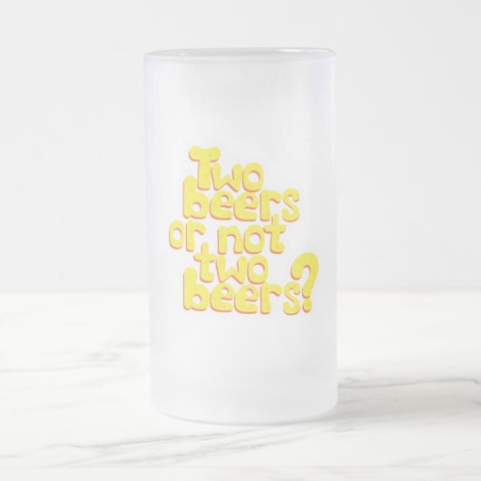 mug_beer mattglas bierglas (Mittel)
