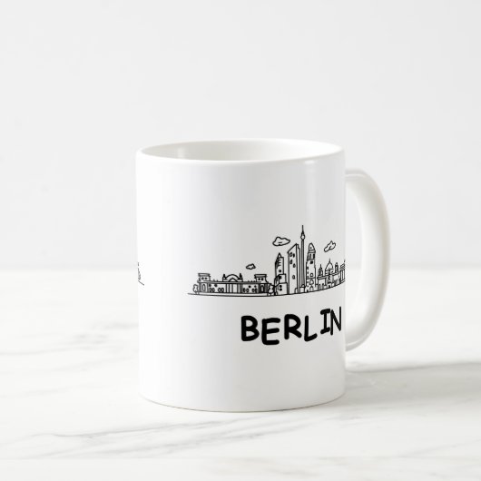 Mug Berlin Kaffeetasse (VorderseiteRechts)