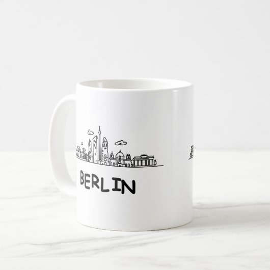 Mug Berlin Kaffeetasse (Vorderseite Links)