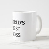 Mug: Bester Chef der Welt Jumbo-Tasse (Vorderseite Rechts)