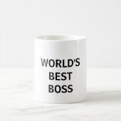Mug: Bester Chef der Welt Kaffeetasse (Mittel)