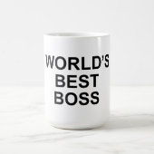 Mug 'Bester Chef der Welt' Kaffeetasse (Mittel)