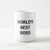 Mug: Bester Chef der Welt Kaffeetasse (Mittel)