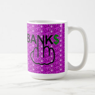 Mug Bird Flipping BankS Corrupt Kaffeetasse