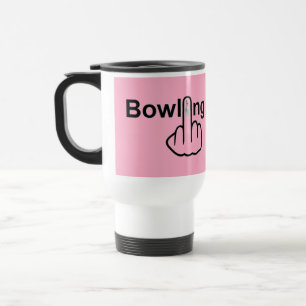 Mug Bird Flipping Bowling Flip Reisebecher