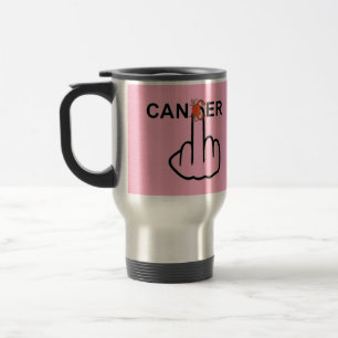 Mug Bird Flipping Cancer Flip Reisebecher