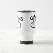 Mug Bird Flipping Guns Flip Reisebecher (Mittel)