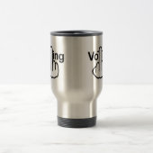 Mug Bird Flipping Voting Flip Reisebecher (Mittel)