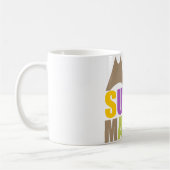 Mug Blanc 325 ml Ich Super Mama - Naturlogo Kaffeetasse (Links)