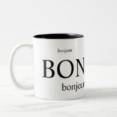 Mug/BONJOUR Zweifarbige Tasse (Links)