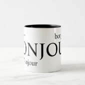Mug/BONJOUR Zweifarbige Tasse (Mittel)