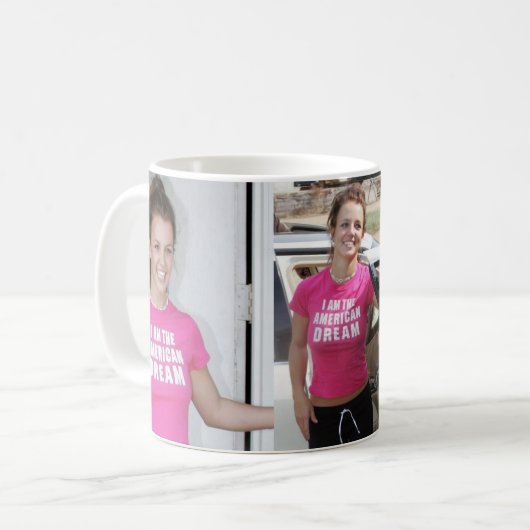 Mug Britney Amerika Dream Kaffeetasse (Vorderseite Links)