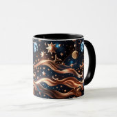 Mug - Bronze Celestial Moon Tasse (VorderseiteRechts)
