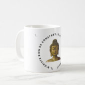 Mug Buddha "Der Wandel" Kaffeetasse (Vorderseite Links)